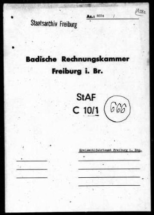 Kreiswohlfahrtsamt Freiburg i. Br.