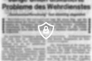 Junge Union diskutierte Problem des Wehrdienstes