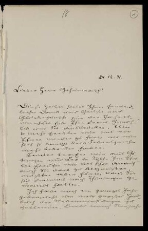 Briefe von Louis Lewin an Anna de Lagarde, Ohne Ort, Berlin, 1891 - 1897