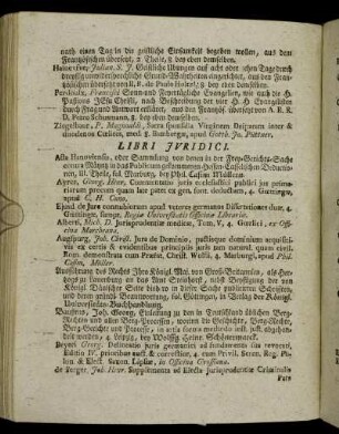 Libri Jvridici.