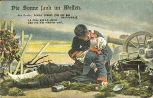 Die Sonne sank im Westen - Ach Bruder, liebster Bruder [...]