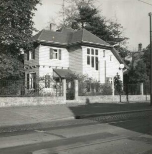 Dresden-Pieschen, Großenhainer Straße 148. Wohnhaus (um 1910). Straßenansicht