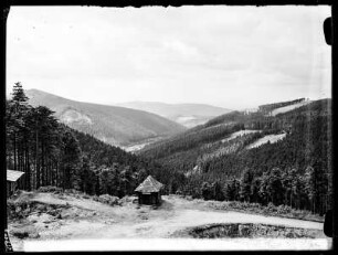 Blick von der Jordansbank bei Oberhof (Thüringen)