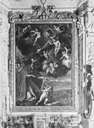 Die Madonna erscheint dem heiligen Paulinus