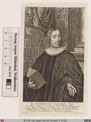 Bildnis Johann Benedict Carpzov d. J.