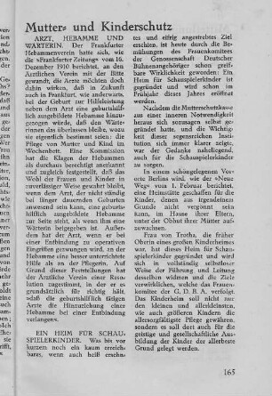 Mutter- und Kinderschutz