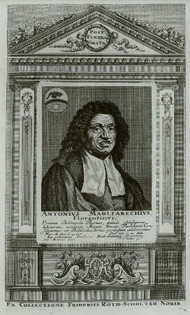 Bildnis Antonius Magliabechius