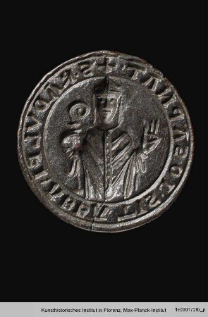 Siegelstempel des Abtes Radulfus der Abtei von Josaphat