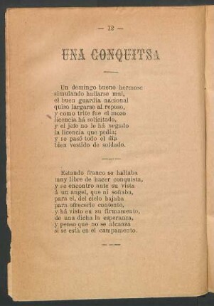 Una conquista