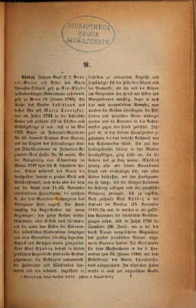 Biographisches Lexikon des Kaiserthums Oesterreich : enthaltend die Lebensskizzen der denkwürdigen Personen, welche 1750 bis 1850 im Kaiserstaate und in seinen Kronländern gelebt haben, 26. Rhédey - Rosenauer und Nachträge (6. Folge)