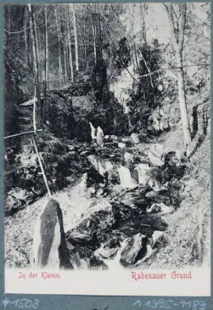 In der Klamm im Rabenauer Grund