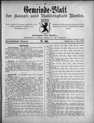 1911,28: No. 28, 9. Juli 1911
