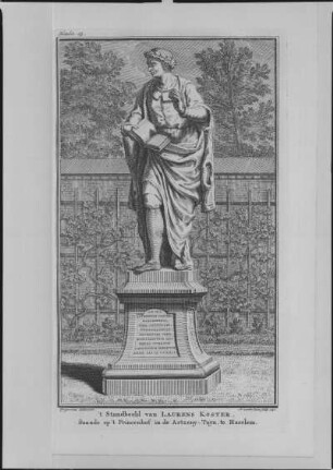 Standbeeld van Laurens Koster (Abb. neben S. 12)
