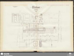 Tafel VII. Ofenhaus. Grundriss