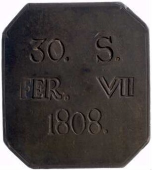 Varia, 30 Sols, 1808