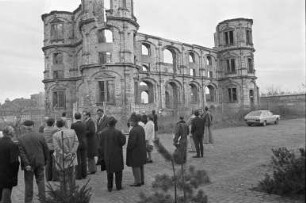 Initiative der kommunalpolitischen Vereinigung und des kulturpolitischen Ausschusses der CDU zum Wiederaufbau der Ruine von Schloss Gottesaue