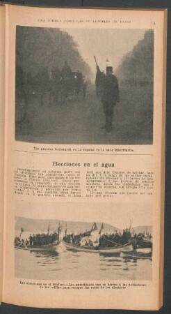 Elecciones en el agua