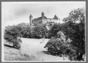 Die Veste Coburg rüstet zum 400 Jahre Lutherjubiläum : Blick zur Veste Coburg