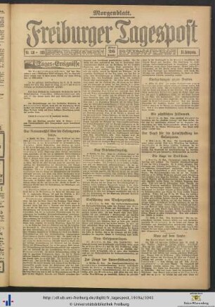 26.11.1919 (Morgenblatt)