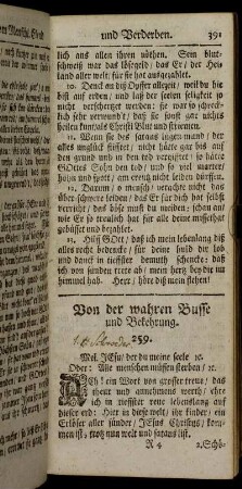 Von der wahren Busse