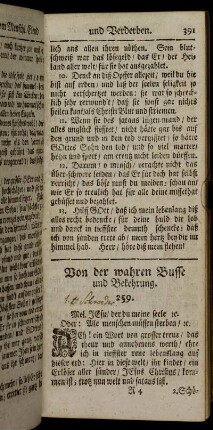 Von der wahren Busse