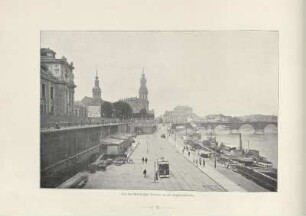 Vor der Brühl'schen Terrasse an der Augustusbrücke