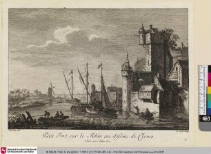 Petit Fort sur le Rhin au deßous de Cleves