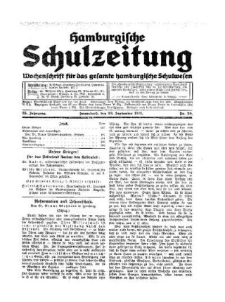Reformation und Lehrerschaft : (Schluß)