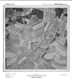 Willertshagen (Südost), Gauß-Krüger-Koordinaten: Rechtswert: 3406, Hochwert: 5664