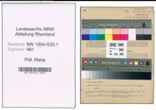 Entnazifizierung Maria Poll , geb. 19.08.1893 (Lehrerin)