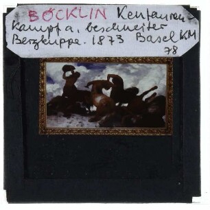Böcklin, Kentaurenkampf