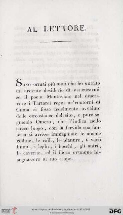 Al lettore