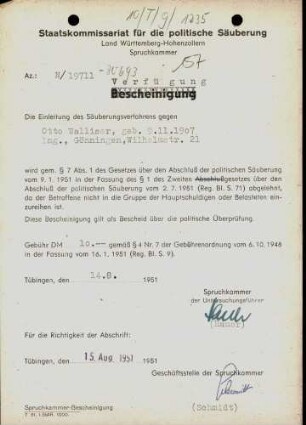 Walliser, Otto