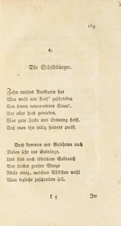 4. Die Schildbürger.