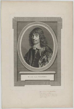Bildnis des Marin Cureau de La Chambre