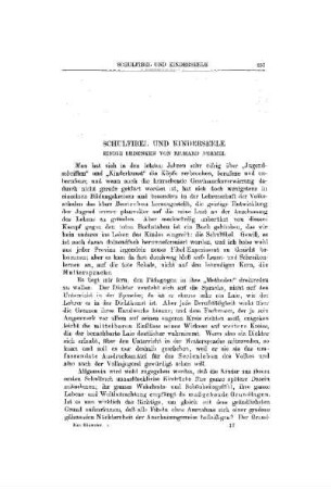 Schulfibel und Kinderseele