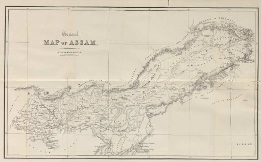 General map of Assam