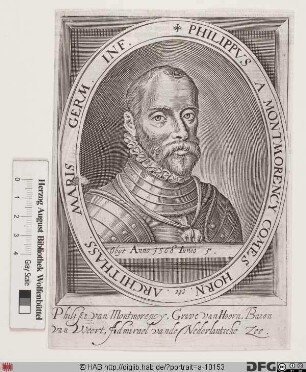 Bildnis Philips van Montmorency-Nivelle, graaf van Horn(e) (Hoorn)