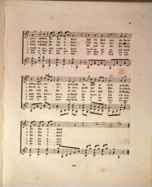 Erato : Auswahl beliebter Gesänge mit leichter Begleitung der Guitarre, 24. Irish ballad : Robin Adair ; Treu und herzinniglich, Robin Adair