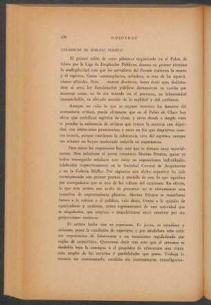 Cerámicas de Marino Persico