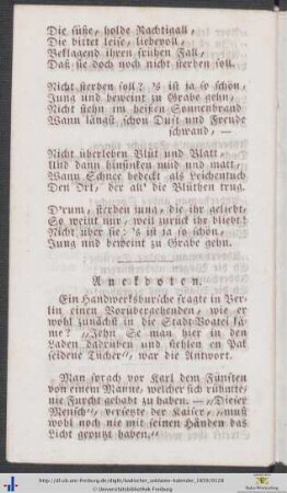 Anekdoten.