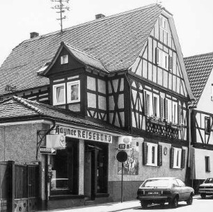 Fachwerkwohnhaus; Dreieich, Fahrgasse 53