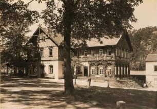 Hotel "Gondelfahrt" : Hotel "Gondelfahrt", Eingangsseite