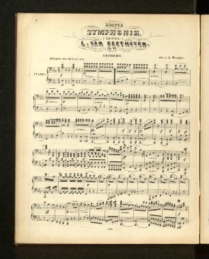 Dritte Symphonie [von] L. Van Beethoven.