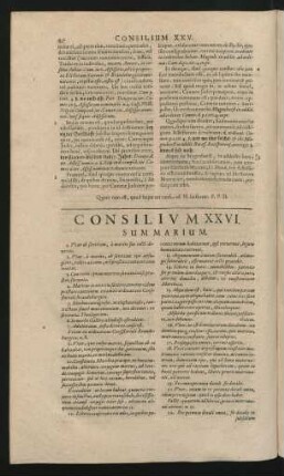 Consilium XXVI
