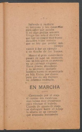 En marcha