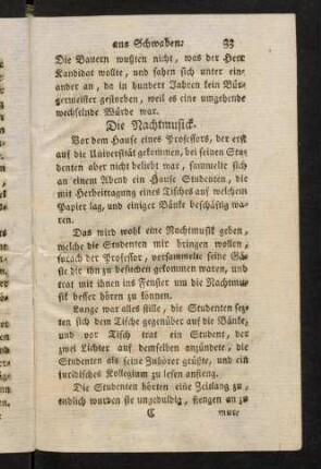 33-43, Die Nachtmusick; ...