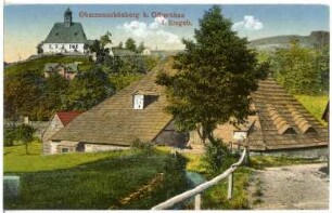 Oberneuschönberg. Blick zur Kirche