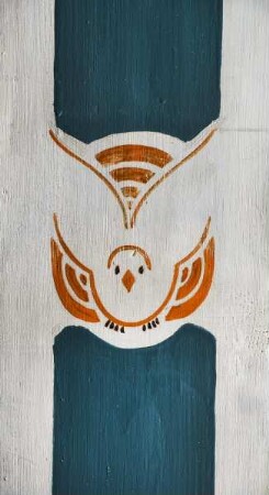 Stilisierte Taube als Symbol des Heiligen Geists