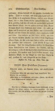 XXXIV. Der Pelikan